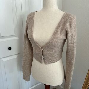Breath of youth cardigan cropped MEDIUM